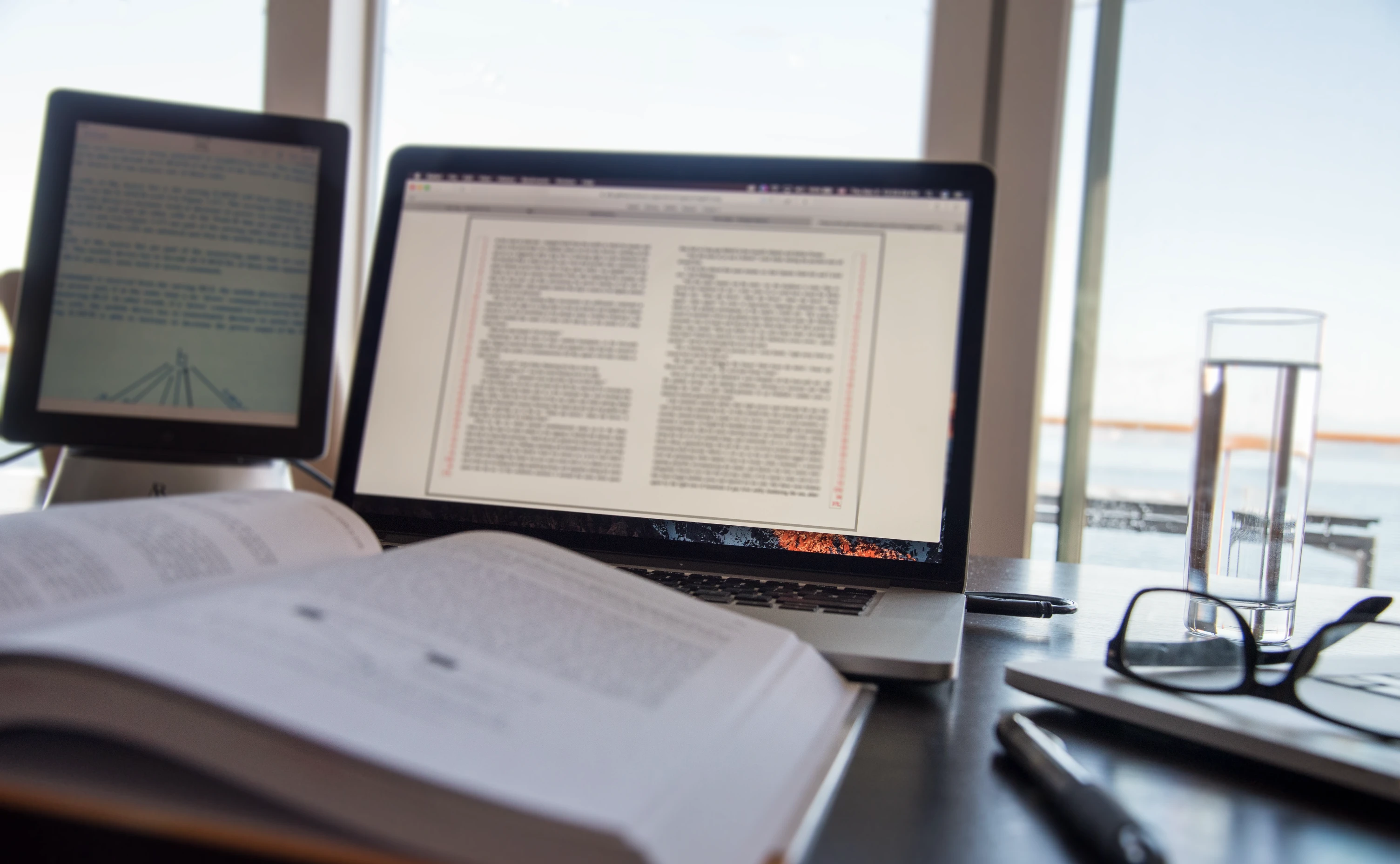 Editing a manuscript